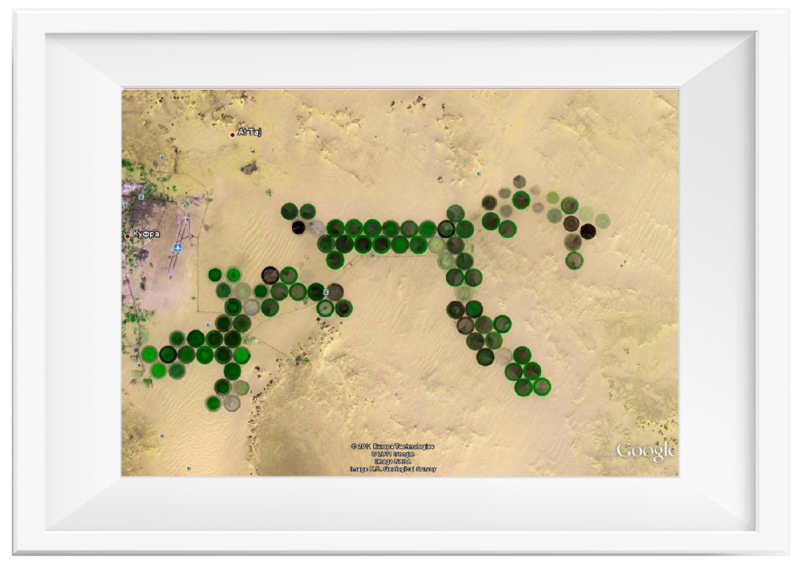 DITRH - Moammar Gaddafi - Pipeline 3 Framed DITRH - Moammar Gaddafi - Pipeline 3 Framed