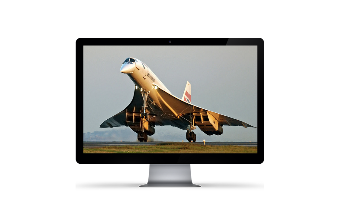 Concorde No fuel tanks. None… - STOP | LOOK | THINK
